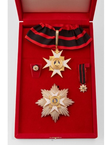 MEDAL SET ST. SYLVESTER THE POPE - KNIGHT COMMANDER WITH STAR